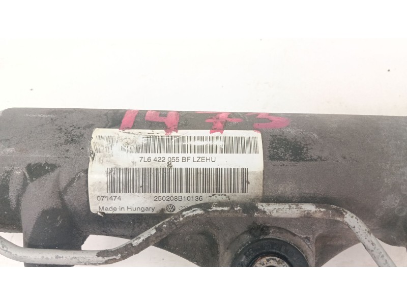 Recambio de cremallera direccion para volkswagen touareg (7l6) 3.0 v6 tdi dpf referencia OEM IAM 7L6422055BF  