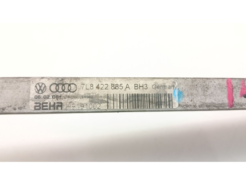 Recambio de radiador aceite para volkswagen touareg (7l6) 3.0 v6 tdi dpf referencia OEM IAM 7L8422885A  