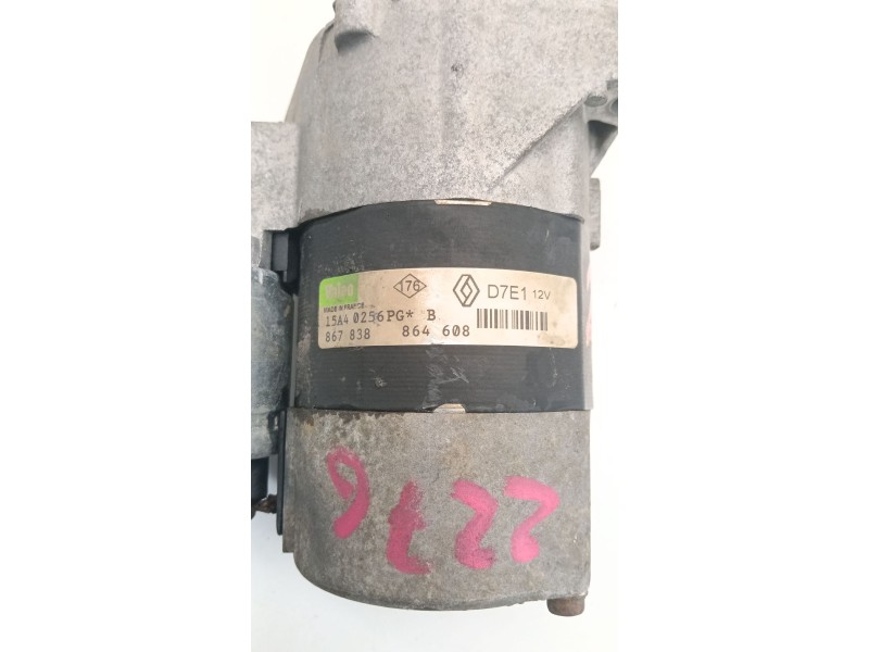 Recambio de motor arranque para renault clio ii (bb_, cb_) 1.2 16v (bb05, bb0w, bb11, bb27, bb2t, bb2u, bb2v, cb05,... referenci