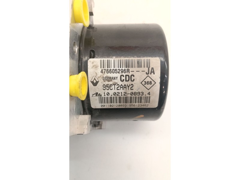Recambio de abs para renault scénic iii (jz0/1_) 1.5 dci (jz02, jz0r) referencia OEM IAM 476605296R  
							