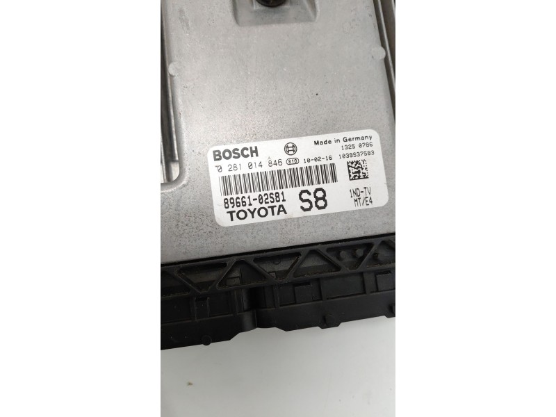 Recambio de centralita motor uce para toyota auris (_e15_) 1.4 d-4d (nde150_) referencia OEM IAM 8966102S81  