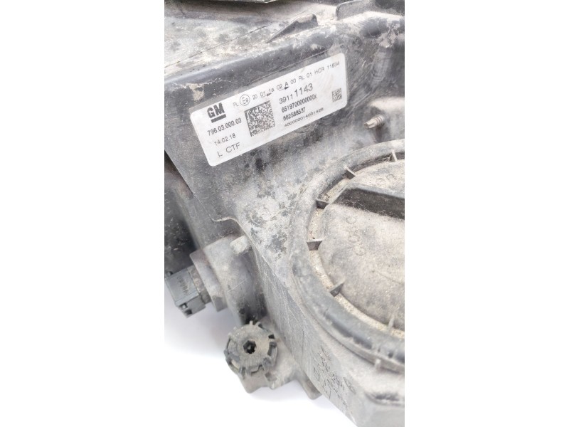 Recambio de faro izquierdo para opel astra k (b16) 1.6 cdti (68) referencia OEM IAM   
							