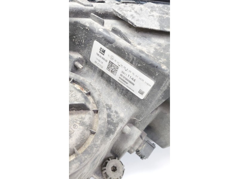 Recambio de faro derecho para opel astra k (b16) 1.6 cdti (68) referencia OEM IAM 7960400003  