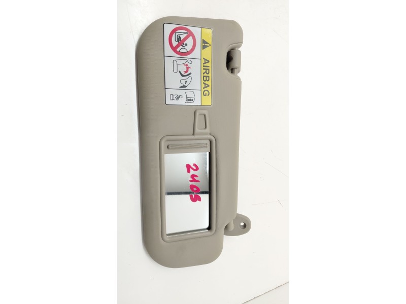 Recambio de parasol derecho para kia carens iv 1.7 crdi referencia OEM IAM   
							