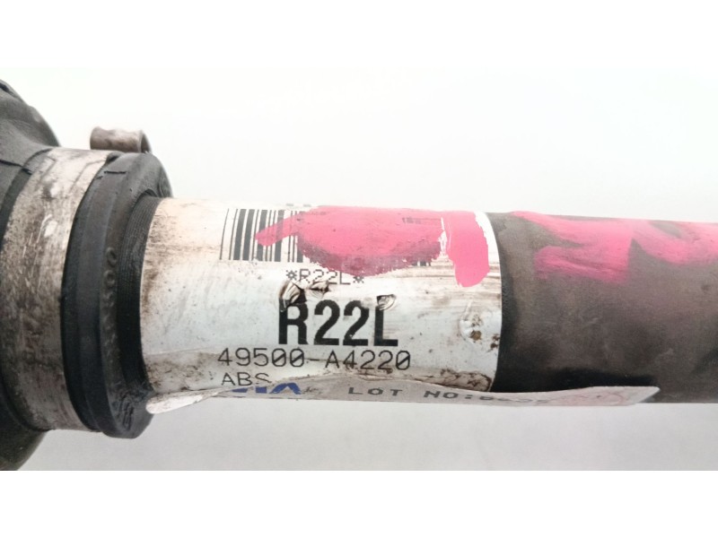 Recambio de transmision delantera izquierda para kia carens iv 1.7 crdi referencia OEM IAM 49500A4220  