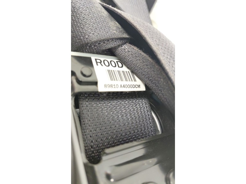 Recambio de cinturon seguridad trasero izquierdo para kia carens iv 1.7 crdi referencia OEM IAM 89810A4000DCM  