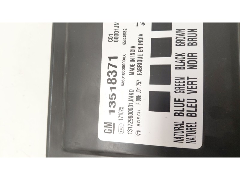 Recambio de modulo electronico para opel astra k (b16) 1.6 cdti (68) referencia OEM IAM 13518371  