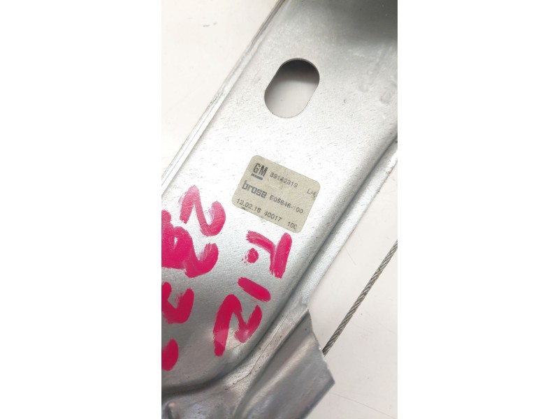 Recambio de elevalunas trasero izquierdo para opel astra k (b16) 1.6 cdti (68) referencia OEM IAM 39142319  
							