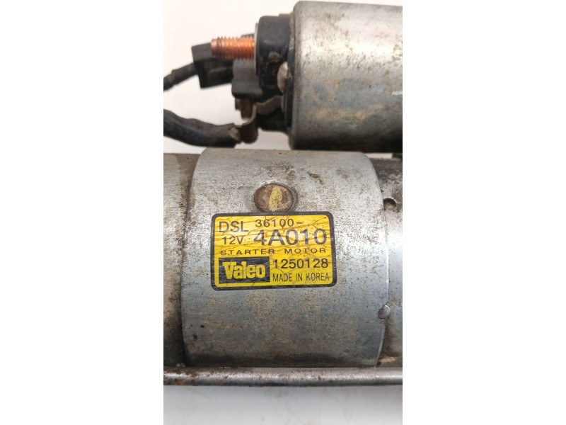 Recambio de motor arranque para kia sorento i (jc) 2.5 crdi referencia OEM IAM 361004A010  
							