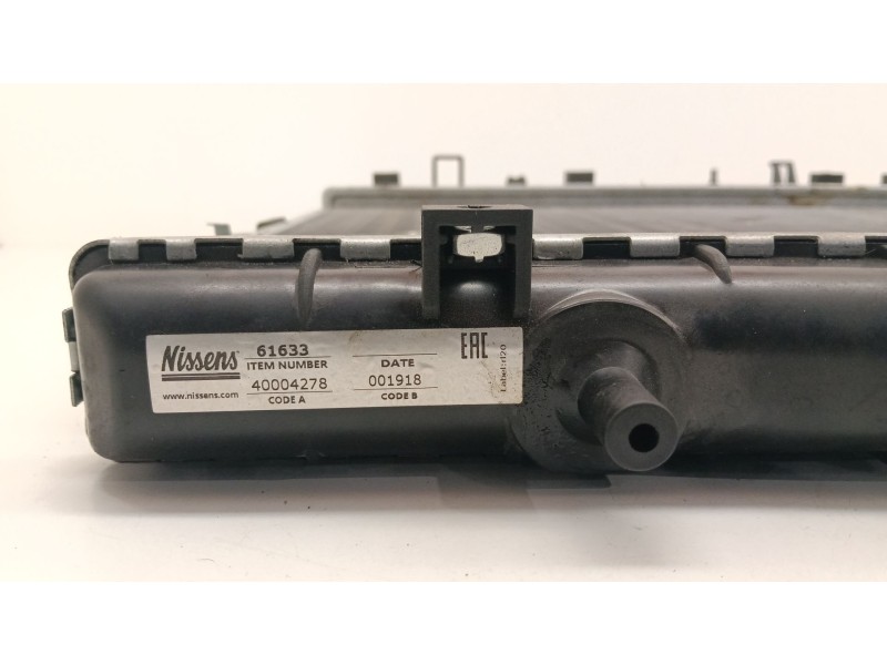 Recambio de radiador agua para daewoo lacetti hatchback (klan) 1.4 referencia OEM IAM 61633  40004278