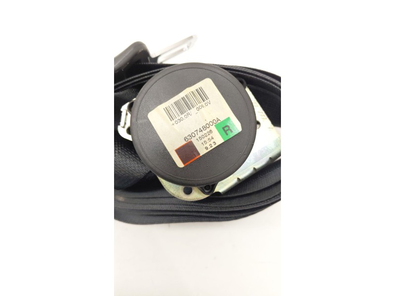 Recambio de cinturon seguridad trasero derecho para nissan juke (f15) 1.2 dig-t referencia OEM IAM   
							