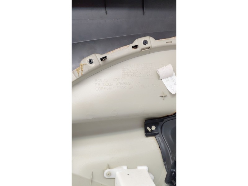 Recambio de guarnecido puerta delantera izquierda para nissan juke (f15) 1.2 dig-t referencia OEM IAM 809751KB0A  
							