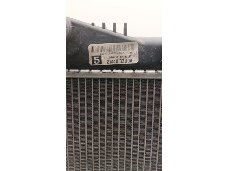 Recambio de radiador agua para nissan juke (f15) 1.2 dig-t referencia OEM IAM 214103ZU0A  