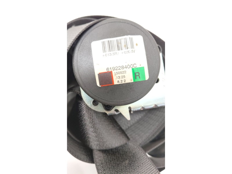 Recambio de cinturon seguridad trasero para opel zafira tourer 1.6 cdti dpf ecoflex s&s 136 cv referencia OEM IAM 619228400C  
							