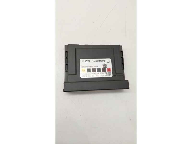 Recambio de modulo electronico para opel zafira tourer 1.6 cdti dpf ecoflex s&s 136 cv referencia OEM IAM 13591610  