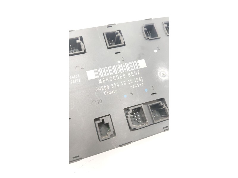 Recambio de modulo electronico para mercedes-benz clk (c209) clk 270 cdi (209.316) referencia OEM IAM 2098201926  
							