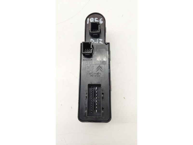 Recambio de mando elevalunas delantero izquierdo para peugeot 3008 i monospace (0u_) 1.6 hdi referencia OEM IAM 96650621ZD  