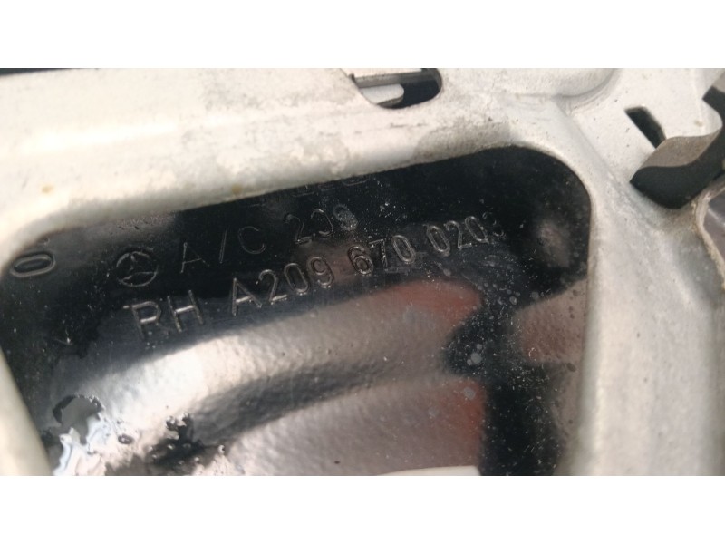 Recambio de elevalunas trasero derecho para mercedes-benz clk (c209) clk 270 cdi (209.316) referencia OEM IAM A2096700203  