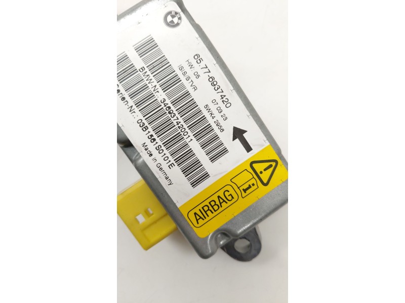 Recambio de centralita airbag para bmw serie 7 (e65/e66) 730d referencia OEM IAM 65776937420  
							