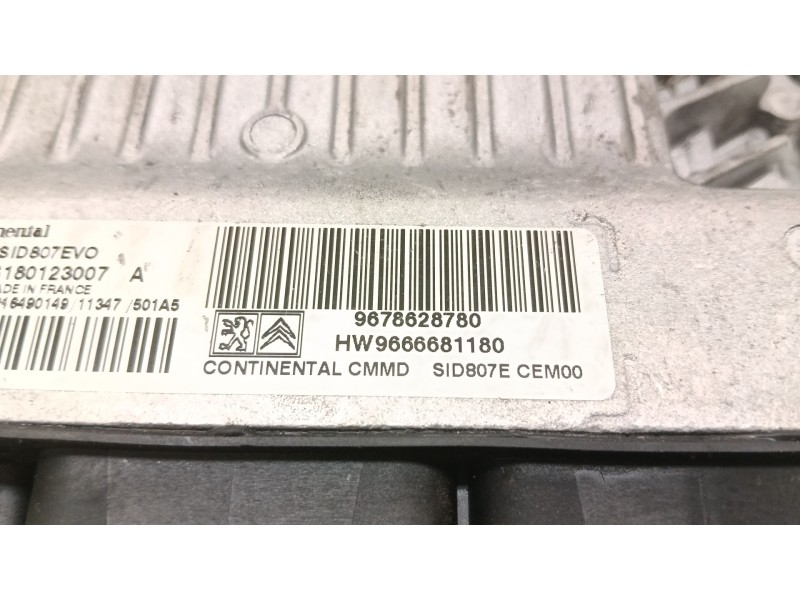Recambio de centralita motor uce para peugeot 508 i (8d_) 1.6 hdi referencia OEM IAM HW9666681180 9678628780 