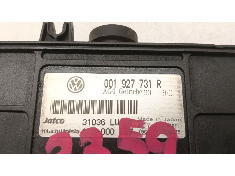 Recambio de centralita cambio automatico para seat ibiza iii (6l1) 1.4 16v referencia OEM IAM 001927731R  
							