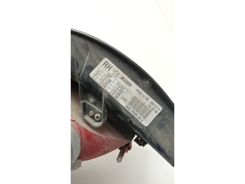 Recambio de piloto trasero derecho para peugeot 508 i (8d_) 1.6 hdi referencia OEM IAM 9686293680A  
							