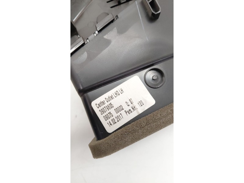 Recambio de rejilla aireadora para opel astra k (b16) 1.6 cdti (68) referencia OEM IAM 39079605  