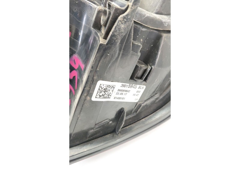 Recambio de piloto trasero izquierdo para opel astra k (b16) 1.6 cdti (68) referencia OEM IAM 366069842  
							