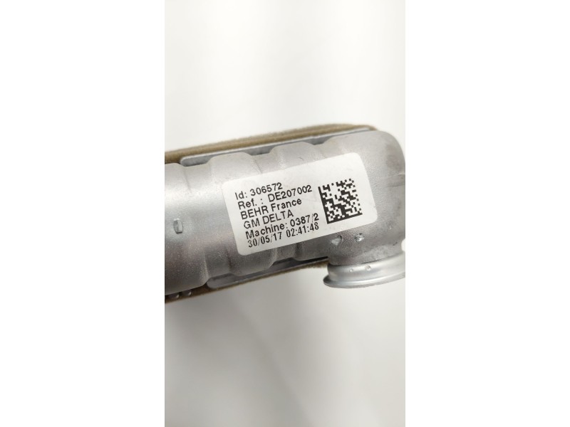 Recambio de radiador calefaccion / aire acondicionado para opel astra k (b16) 1.6 cdti (68) referencia OEM IAM DE207002  