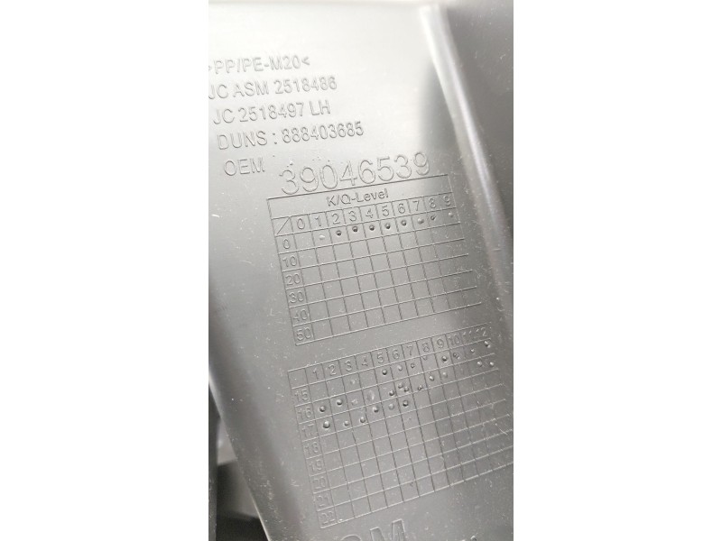 Recambio de guantera para opel astra k (b16) 1.6 cdti (68) referencia OEM IAM 39046539  