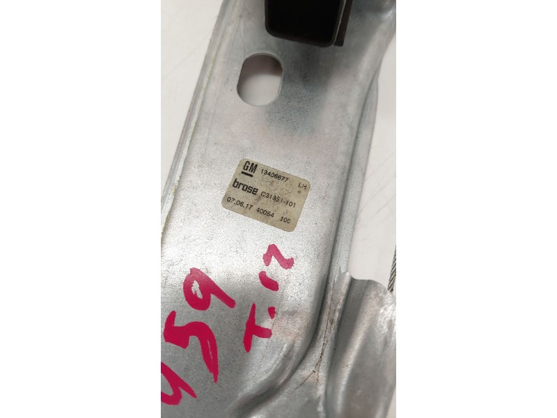 Recambio de elevalunas trasero izquierdo para opel astra k (b16) 1.6 cdti (68) referencia OEM IAM 13406677  