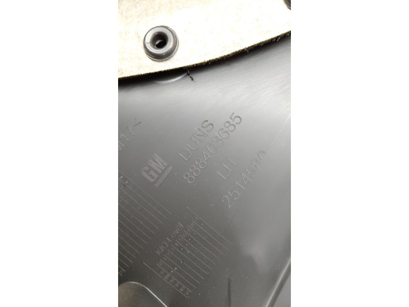 Recambio de guarnecido puerta trasera izquierda para opel astra k (b16) 1.6 cdti (68) referencia OEM IAM 888403685  