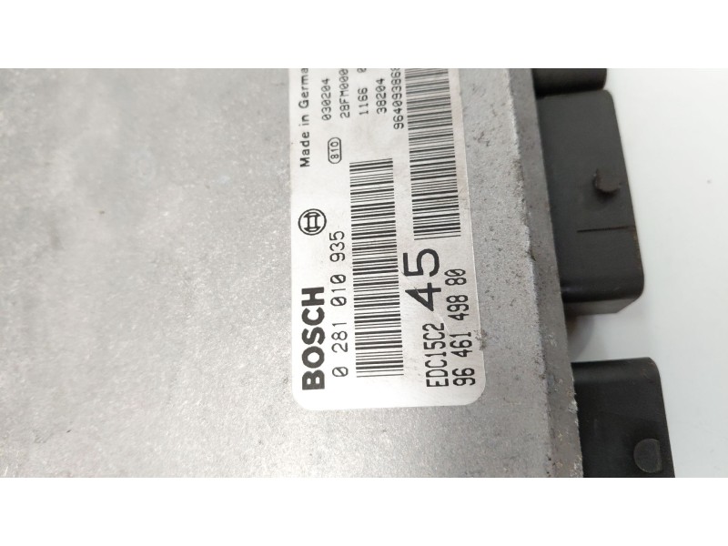 Recambio de centralita motor uce para peugeot 307 break (3e) 2.0 hdi 90 referencia OEM IAM 9646149880  