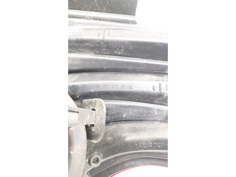 Recambio de piloto trasero izquierdo para peugeot 208 i (ca_, cc_) 1.6 bluehdi 100 referencia OEM IAM 9810343080  