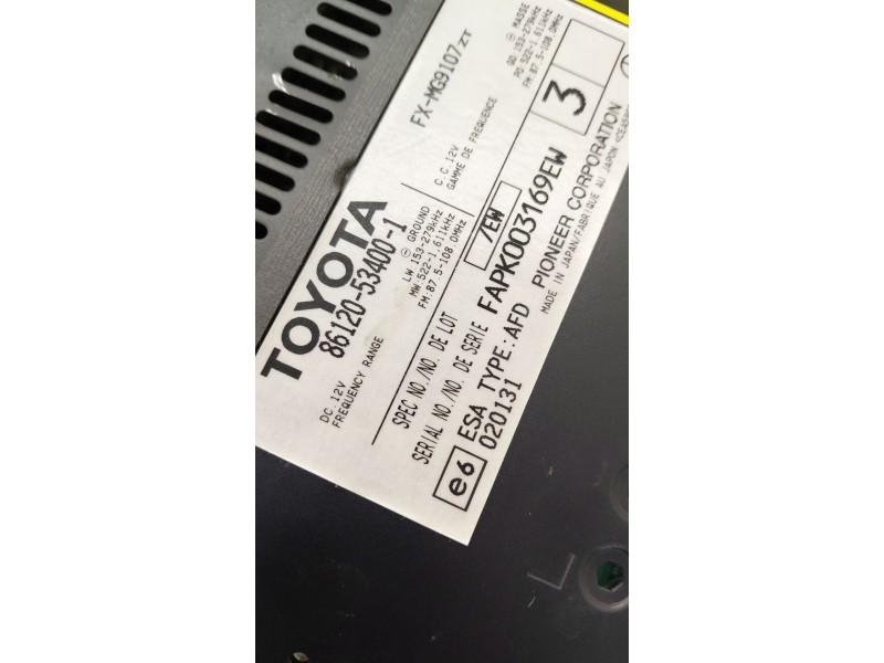 Recambio de sistema audio / radio cd para lexus is ii (_e2_) 220d (ale20) referencia OEM IAM 86120534001  