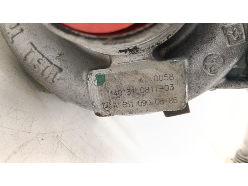 Recambio de turbocompresor para mercedes-benz cla coupé (c117) cla 220 cdi 4-matic (117.305) referencia OEM IAM A6510900886  
							