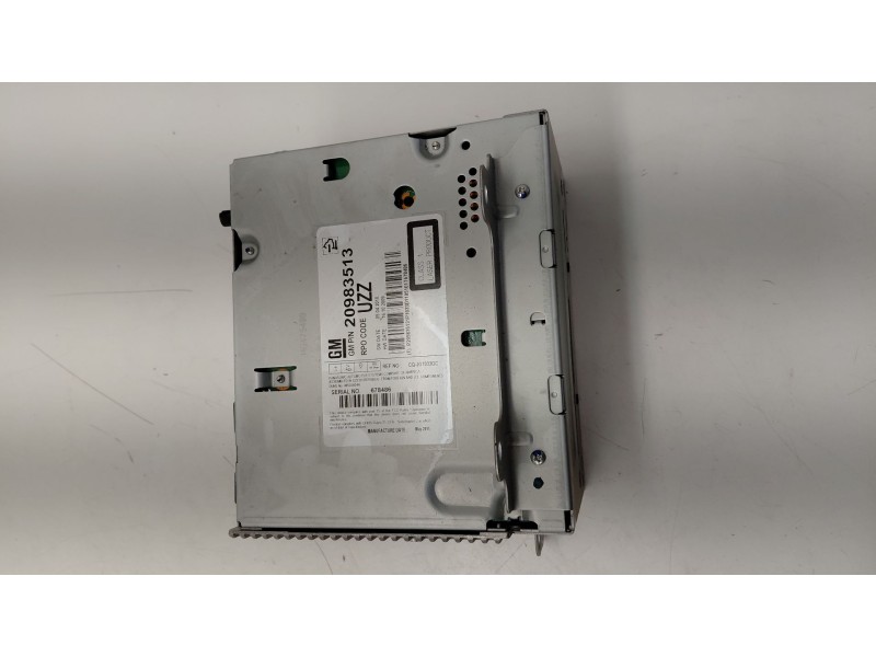 Recambio de sistema audio / radio cd para opel insignia a (g09) 2.0 cdti (68) referencia OEM IAM 20983513  