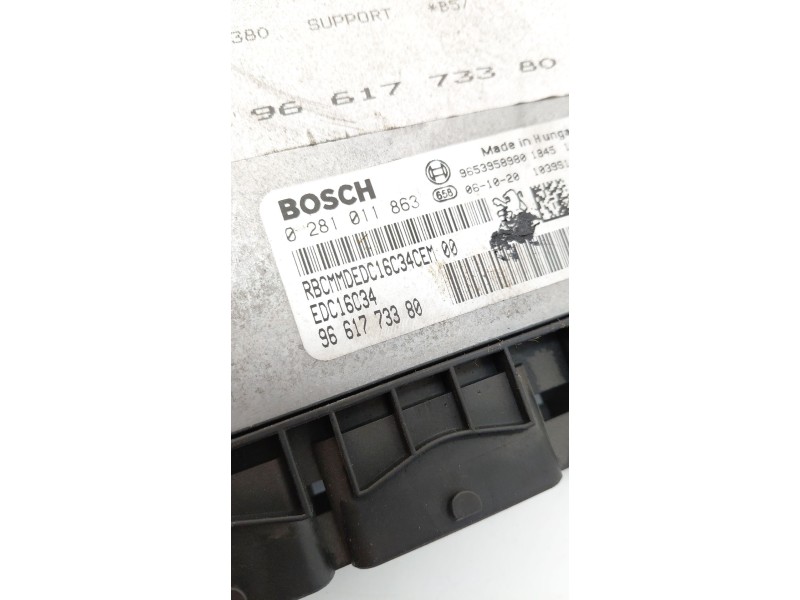 Recambio de centralita motor uce para citroën c4 i (lc_) 1.6 hdi referencia OEM IAM 9661773380  
