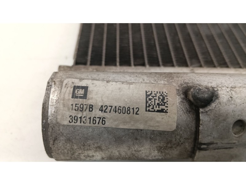 Recambio de condensador / radiador aire acondicionado para opel astra k (b16) 1.6 cdti (68) referencia OEM IAM 39131676  
							