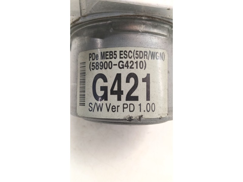 Recambio de abs para hyundai i30 (pde, pd, pden) 1.4 mpi referencia OEM IAM 58900G4210  
							