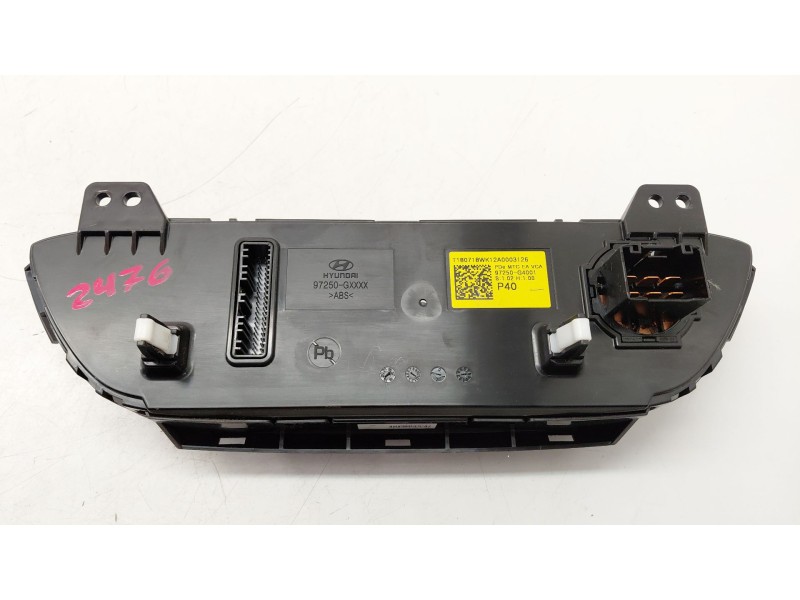 Recambio de mando climatizador para hyundai i30 (pde, pd, pden) 1.4 mpi referencia OEM IAM 97250G4001  