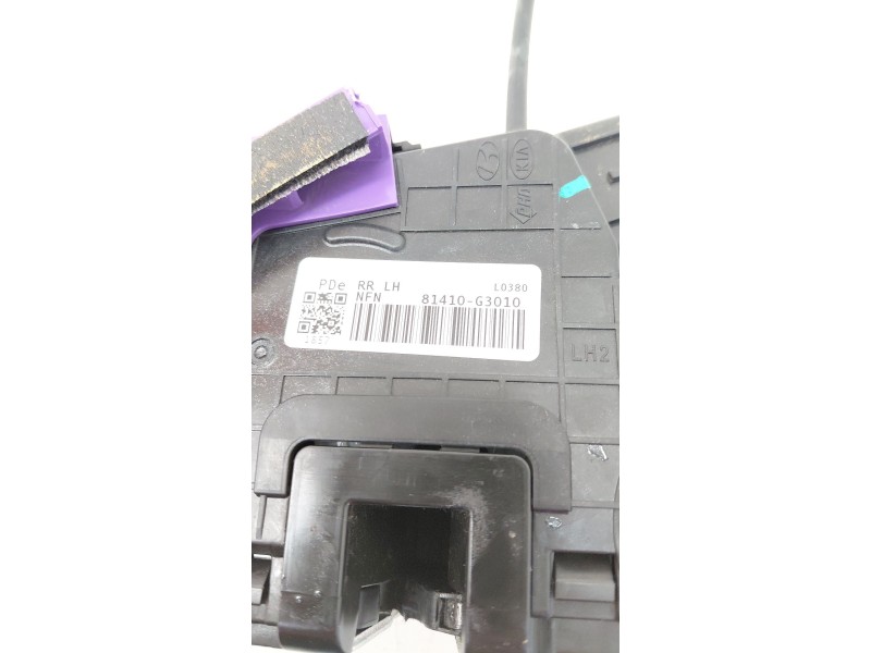 Recambio de cerradura puerta trasera izquierda para hyundai i30 (pde, pd, pden) 1.4 mpi referencia OEM IAM 81410ZG3010  