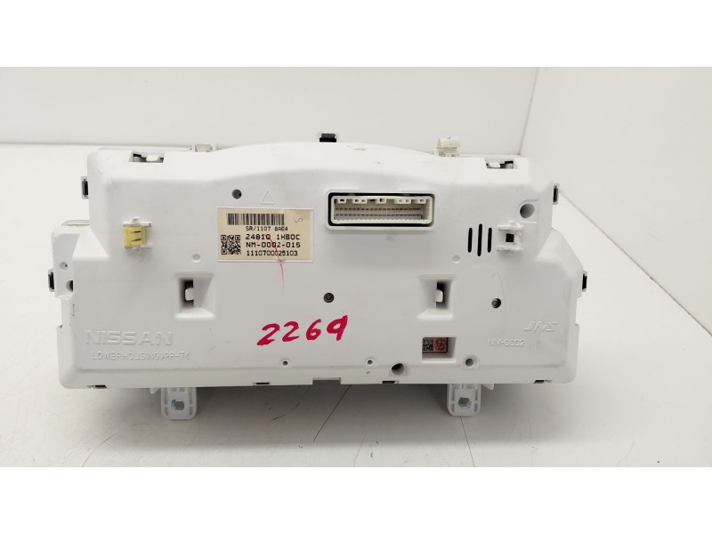 Recambio de cuadro instrumentos para nissan micra iv (k13k, k13kk) 1.2 referencia OEM IAM 248101HB0C  
