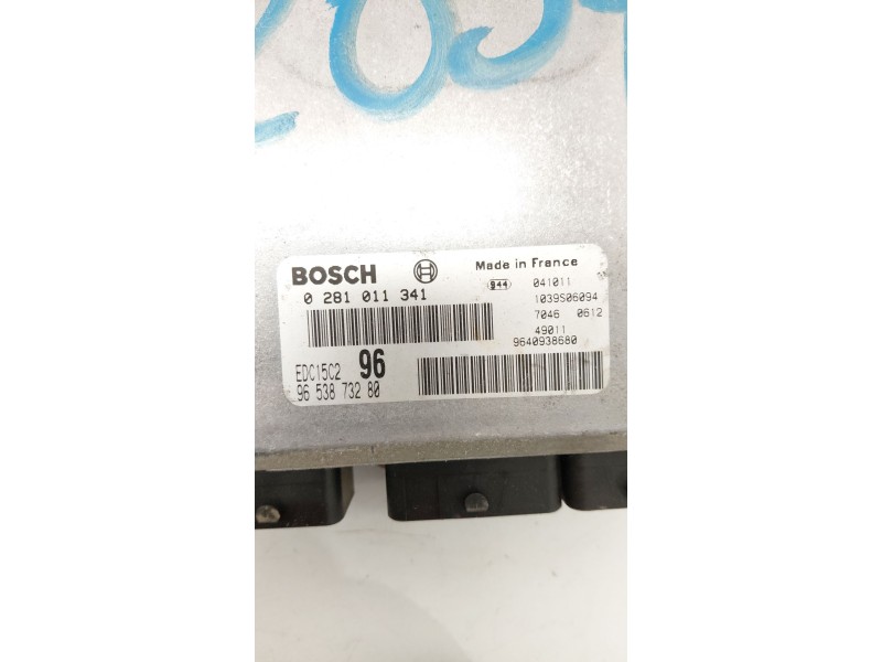 Recambio de centralita motor uce para peugeot 307 (3a/c) 2.0 hdi 90 referencia OEM IAM 9653873280  