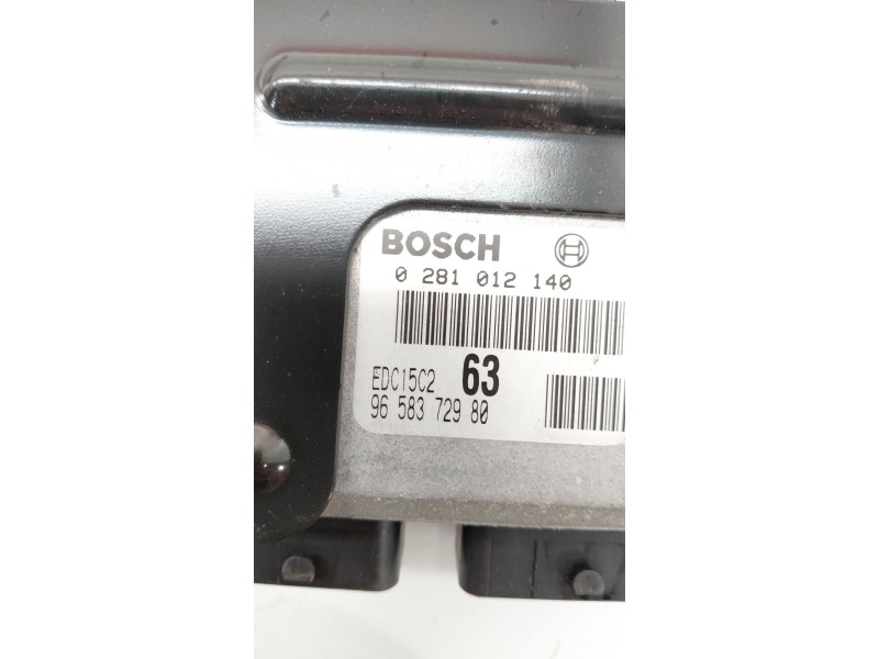 Recambio de centralita motor uce para peugeot 307 break (3e) 2.0 hdi 90 referencia OEM IAM 9658372980  