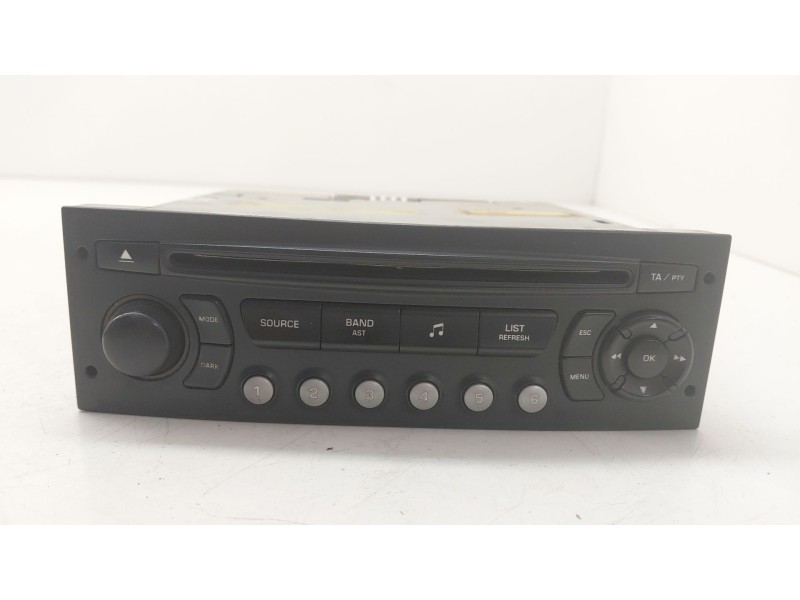 Recambio de sistema audio / radio cd para peugeot 307 (3a/c) 1.6 hdi 110 referencia OEM IAM   