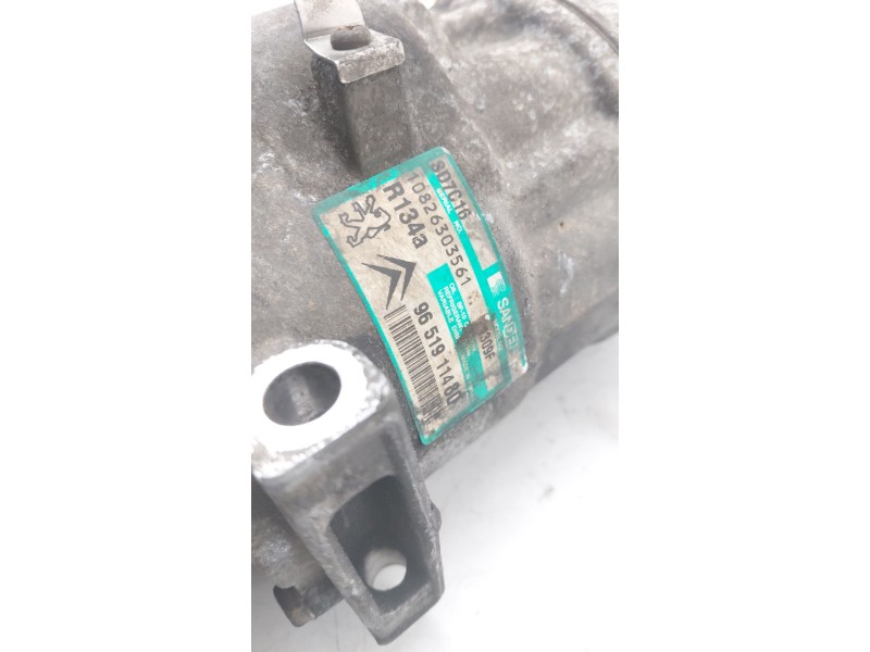 Recambio de compresor aire acondicionado para peugeot 307 (3a/c) 1.6 hdi 110 referencia OEM IAM 9651911480  
							