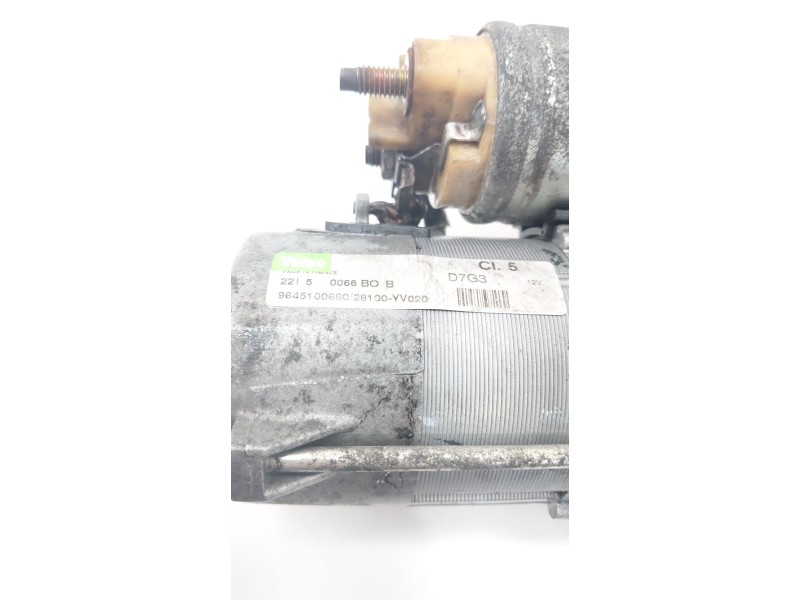 Recambio de motor arranque para peugeot 307 sw (3h) 1.6 hdi 110 referencia OEM IAM 9645100680  