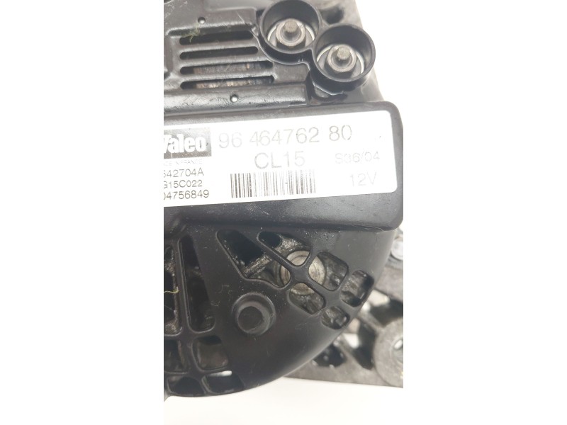 Recambio de alternador para peugeot 206 van 1.4 hdi referencia OEM IAM 9646476280  
							
