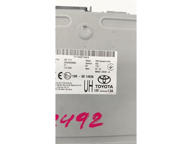 Recambio de modulo electronico para toyota rav 4 v (_a5_, _h5_) 2.5 hybrid awd (axah54) referencia OEM IAM   
							